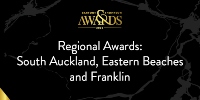 Regional Awards - South Auckland, Eastern Beaches and Franklin