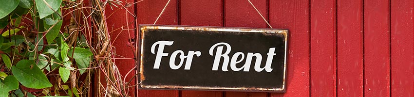 For rent sign - guide to being a landlord