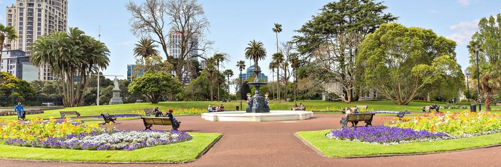 Albert Park in Auckland